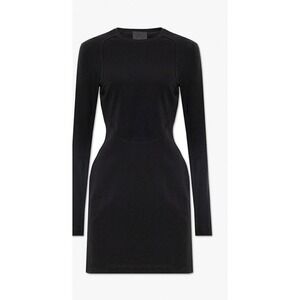Givenchy Cutout Back Long Sleeve Mini‎ Dress – Elegant Designer Statement Size 2